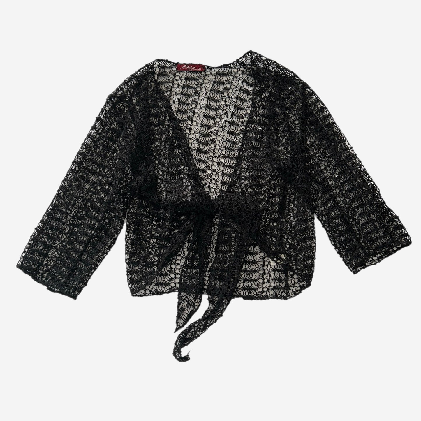 Fairy Black Cardigan Top