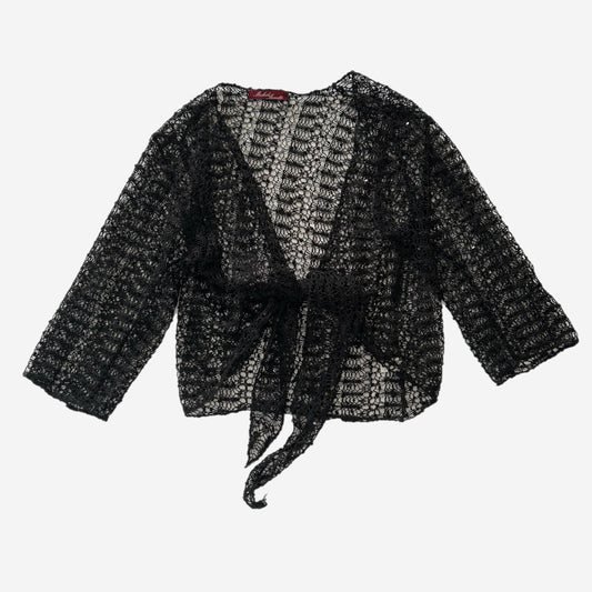 Fairy Black Cardigan Top