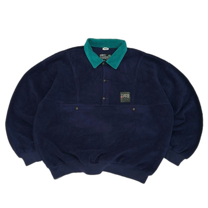 Think Pink 1/4 Button-Up Fleece