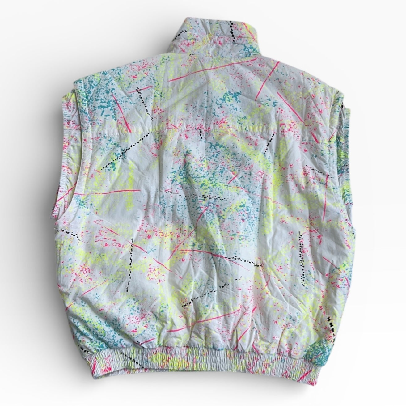 Fantasy Skiwear Patterned Full Zip Vest Ski Jacket