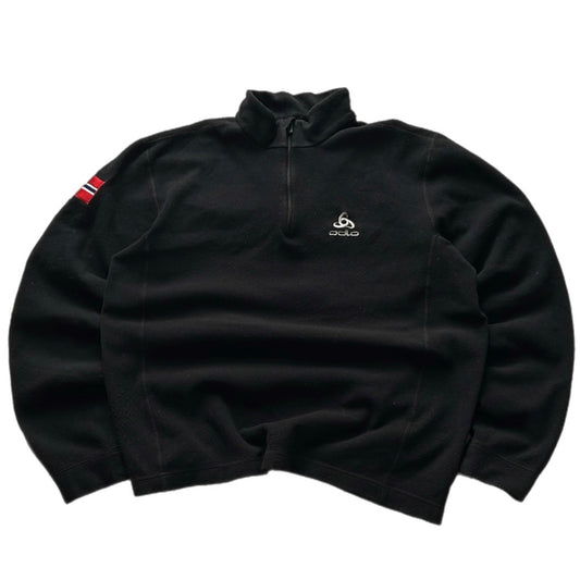 Graphic 1/4 Zip Fleece