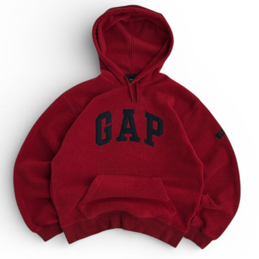 GAP Vintage Hot Red Fleece Hoodie