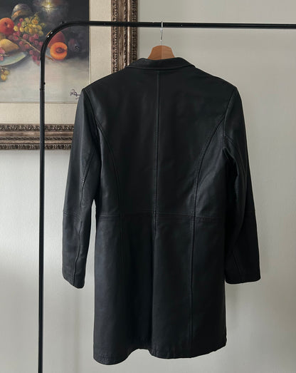 Vintage Black Gabardine