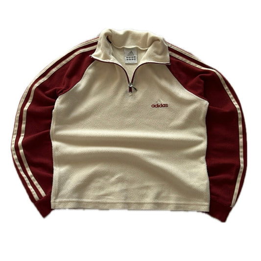 Adidas Cropped 1/4 Zip Fleece