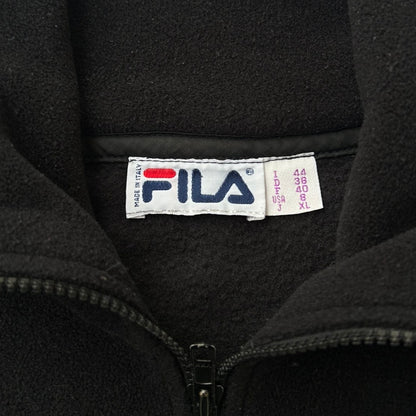 Fila Black 1/4 Zip Adjustable Fleece