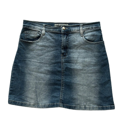 2000s elastic Denim mini skirt