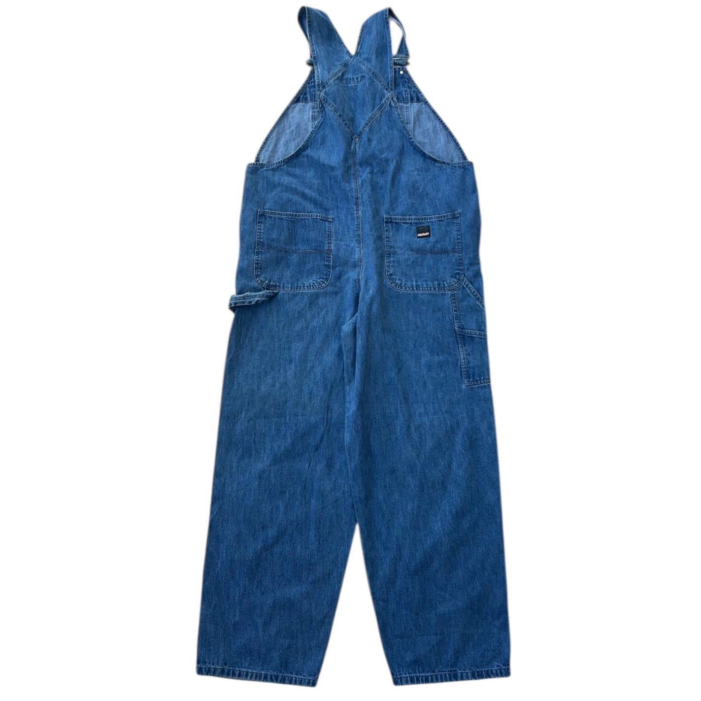 Craftsman Mid Wash Denim Dungarees