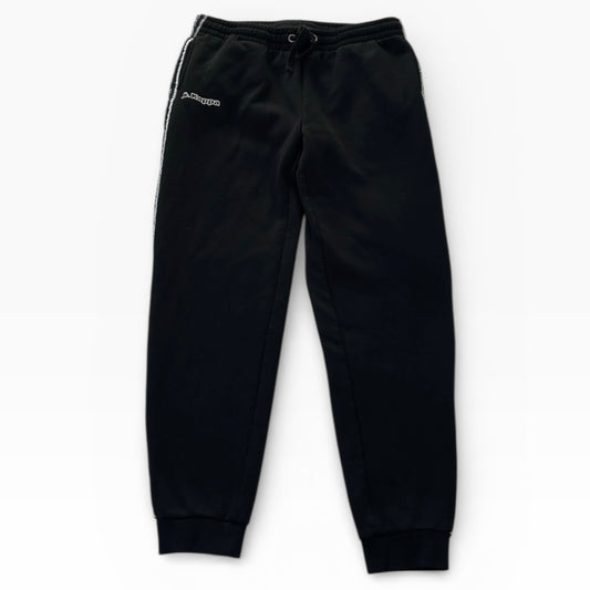 Kappa Black adjustable joggers