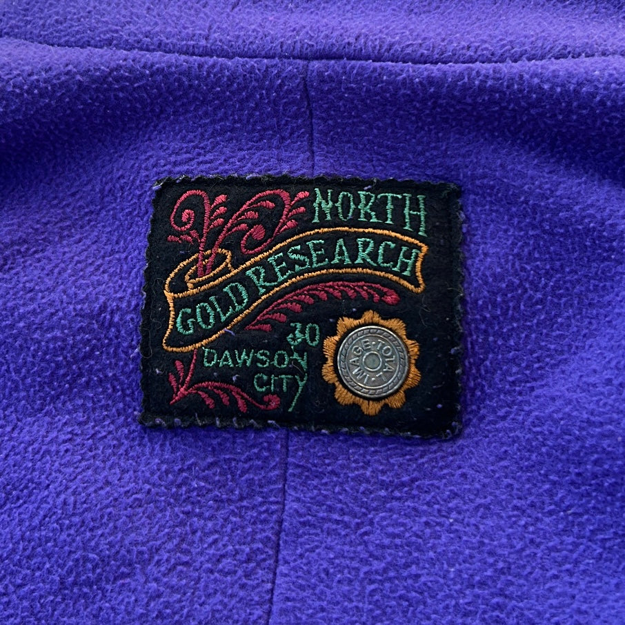Vintage Purple x Magenta 1/4 Zip Adjustable Fleece
