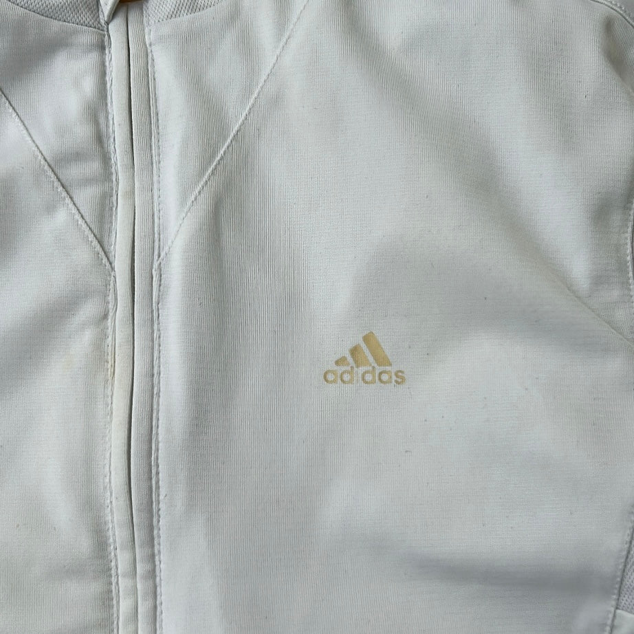 Adidas Clima365 Toght Fit Full Zip White Jacket