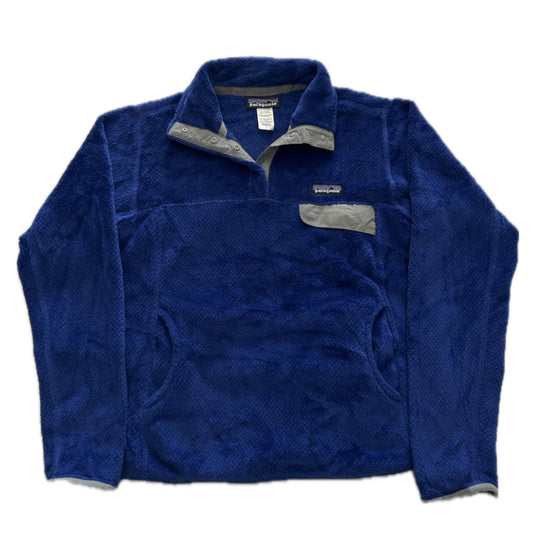 Vintage Fuzzy PATAGONIA Button-Up Fleece