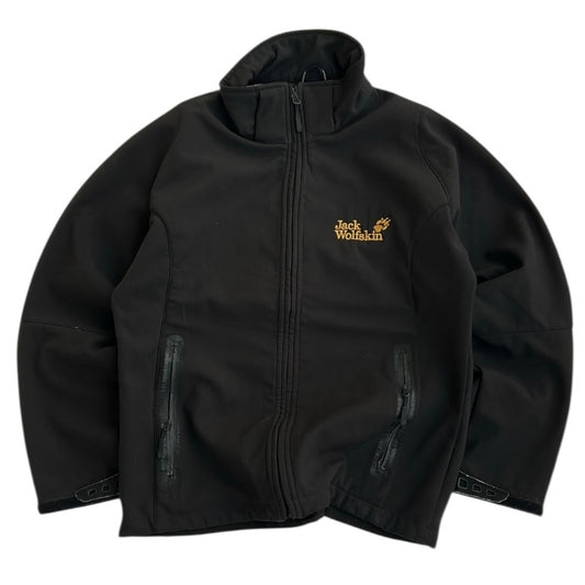 Jack Wholfskin Black Track Full Zip Jacket