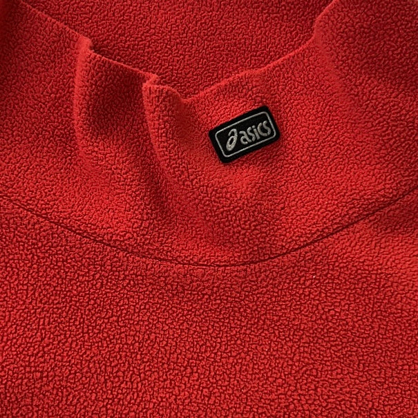 Asics Orange Turtle Neck Fleece