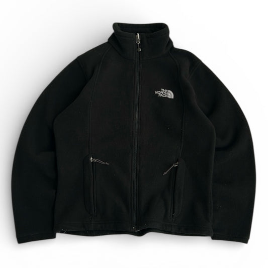 The North Face Black Full Zip Fleece Adjustable Jacket