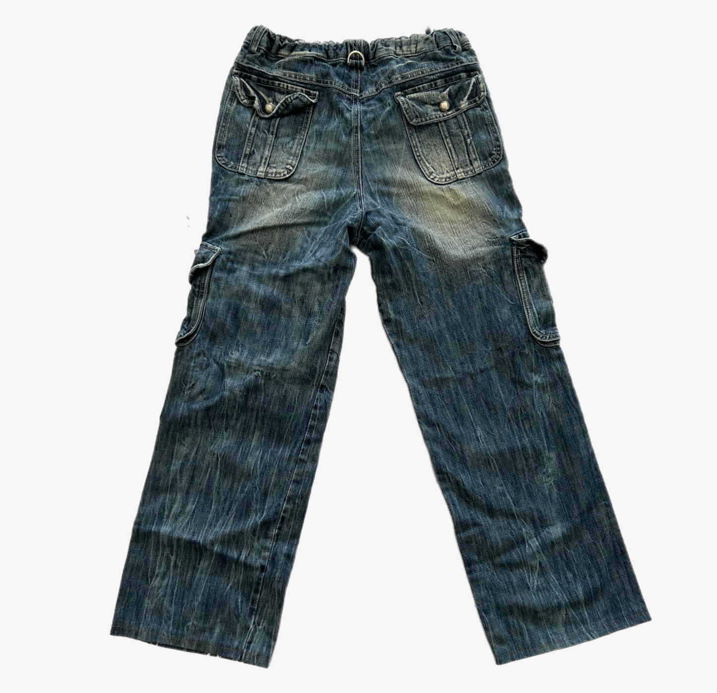 Vintage 2000s Cargo Jeans .