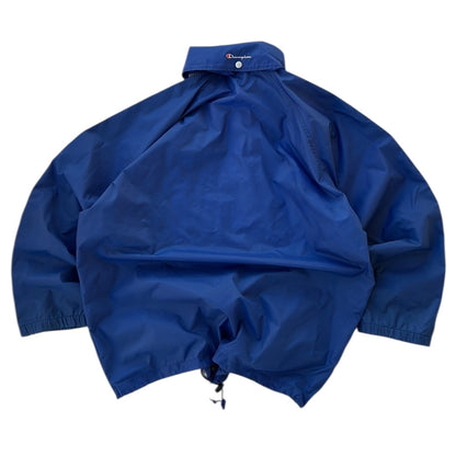 Champion Blue Light Windbreaker Full Zip Adjustable Jackets coming With Hidden Hoodie