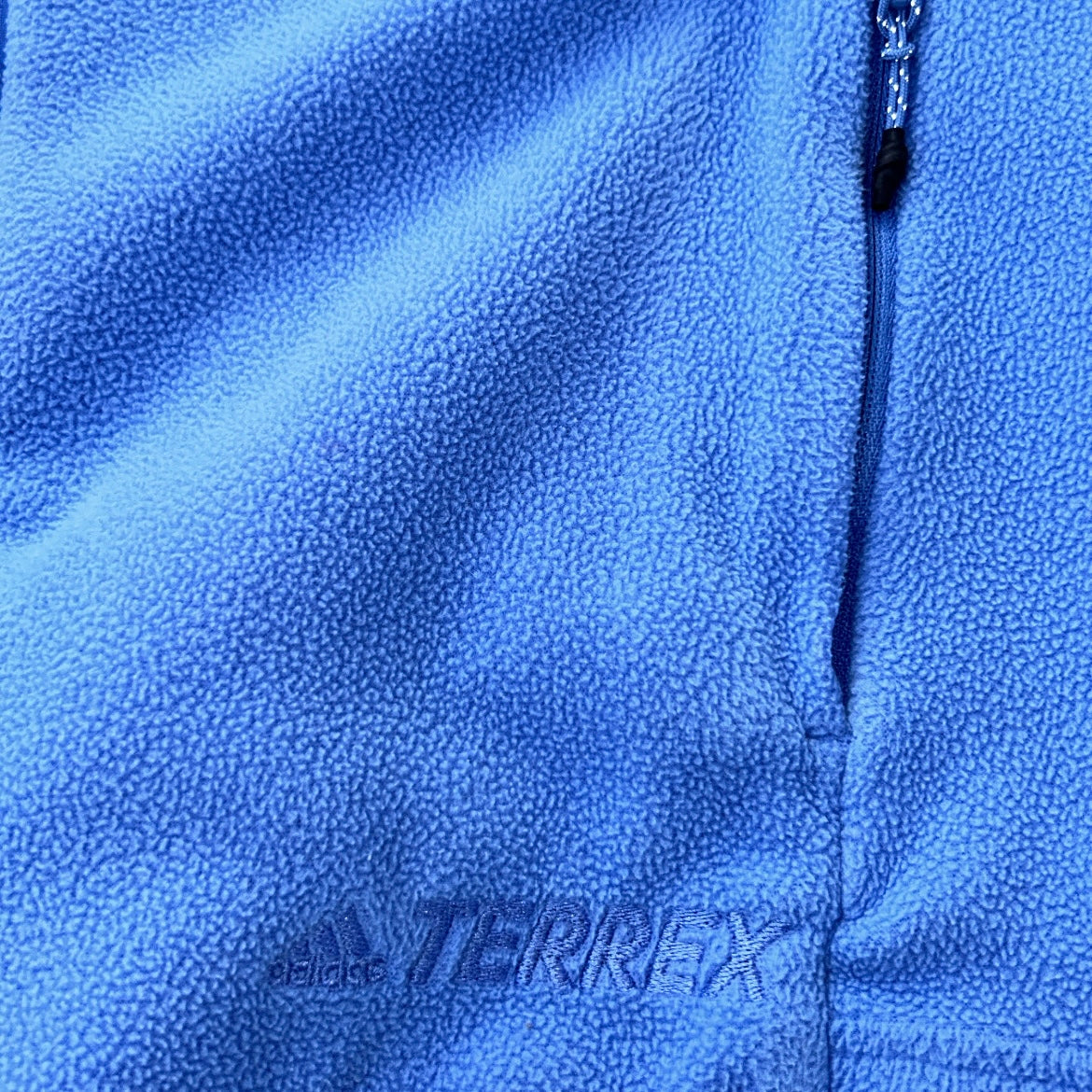 ADIDAS Terrex Baby Blue Full Zip Fleece Jacket