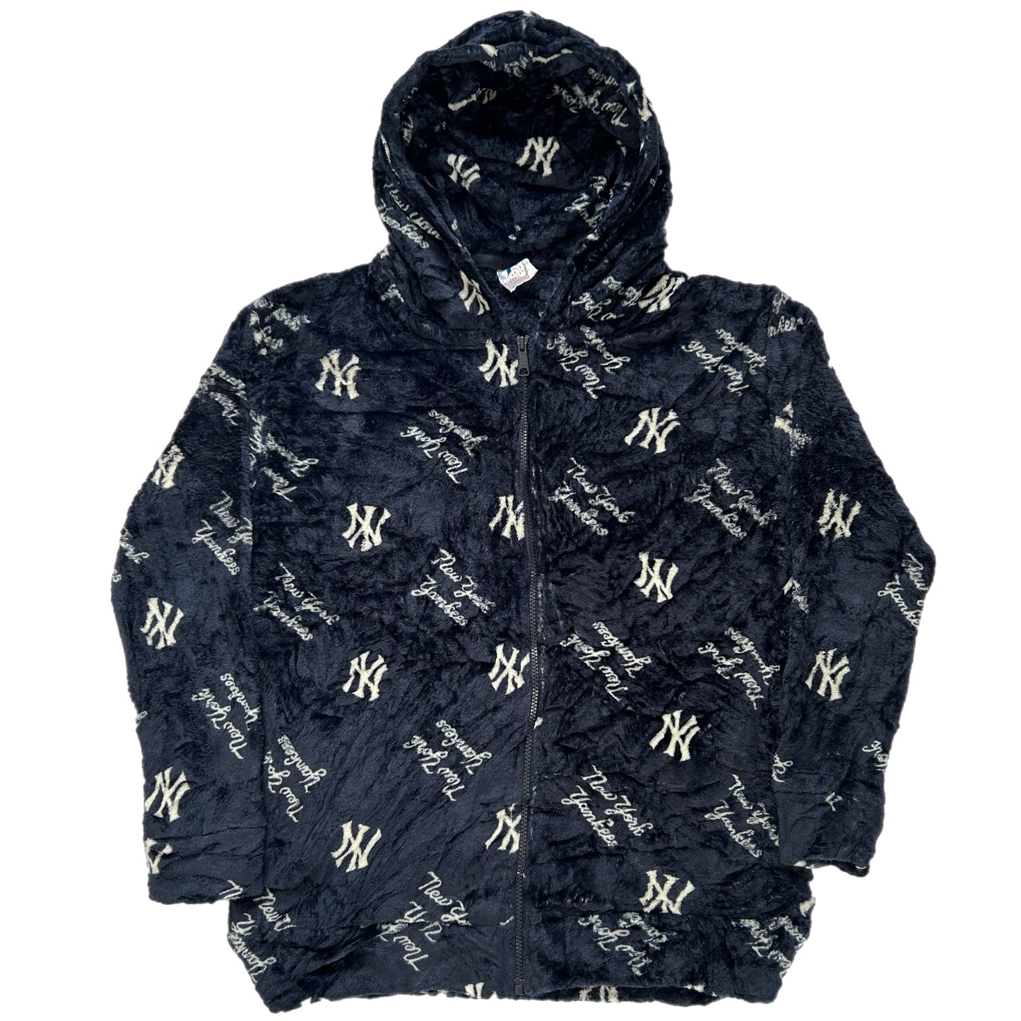 Vintage NEW YORKERS Fleece Hooded Jacket