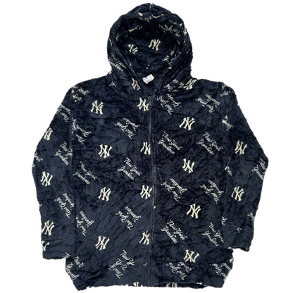 Vintage NEW YORKERS Fleece Hooded Jacket