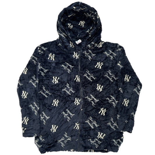 Vintage NEW YORKERS Fleece Hooded Jacket