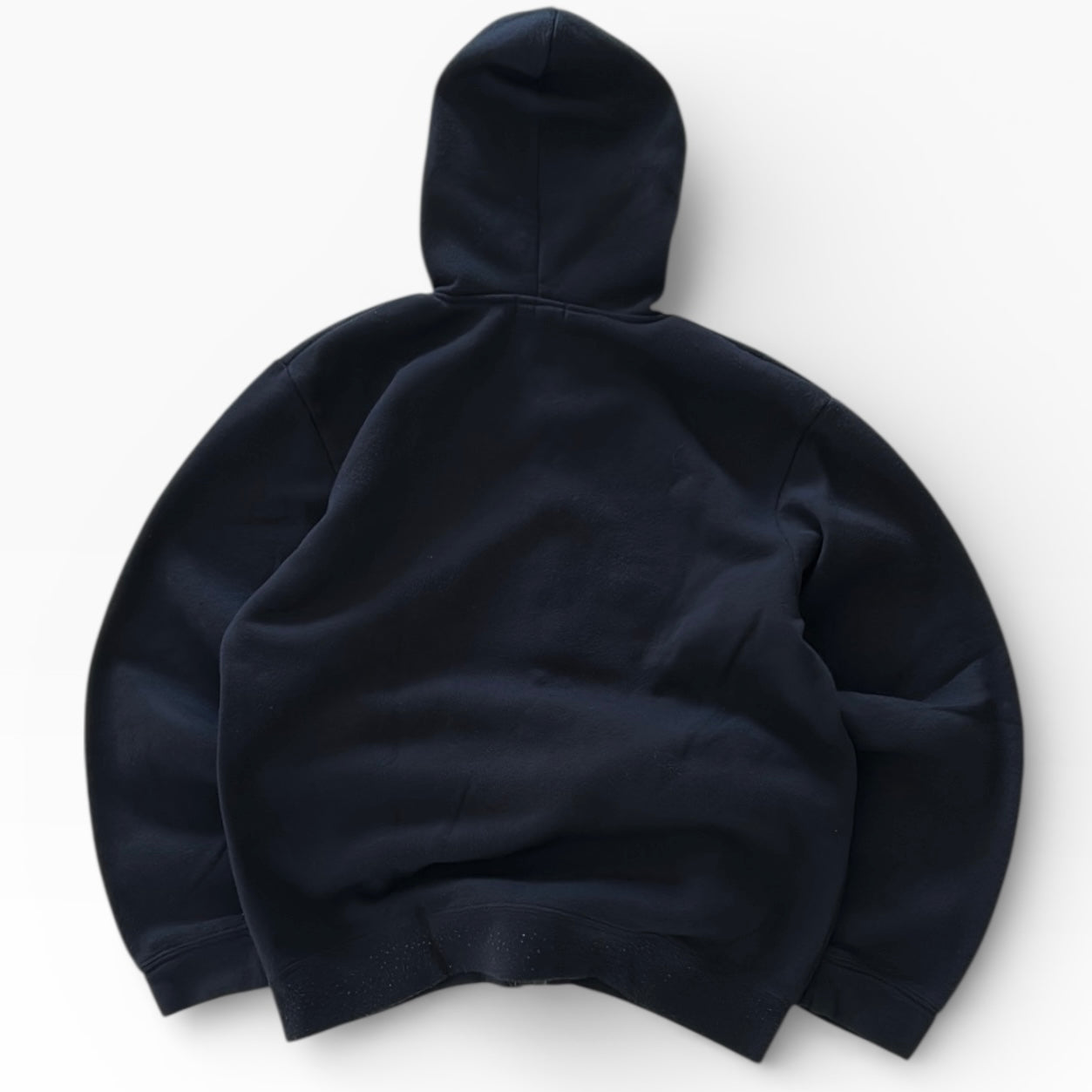 Sport Fleece Black Hooded Full Zip Jacket (Puma Dupe)