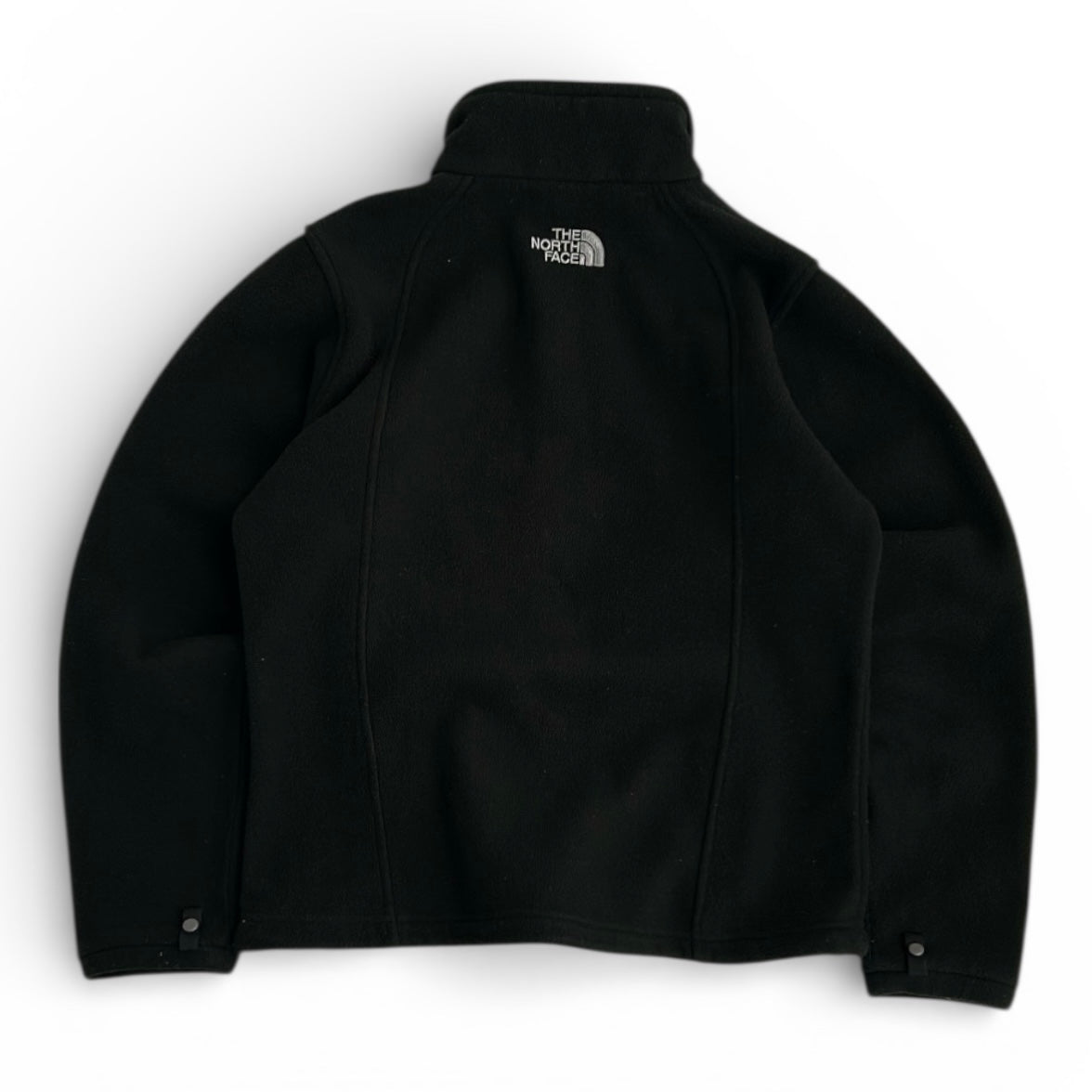The North Face Black Full Zip Fleece Adjustable Jacket