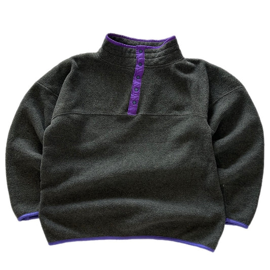 Vintage Button-Up Fleece