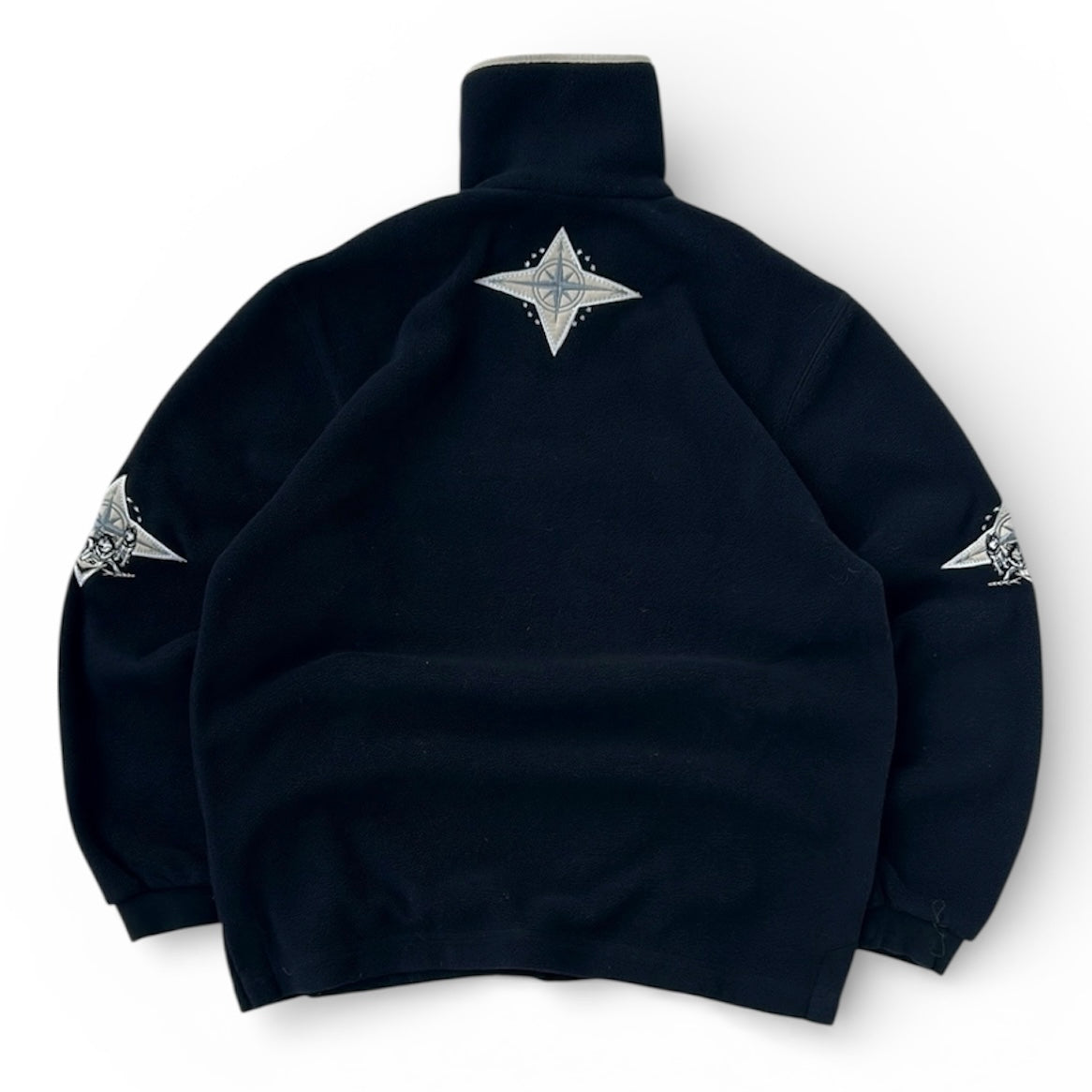 Bogner full embroidered stamp 1/4 zip Vintage Fleece