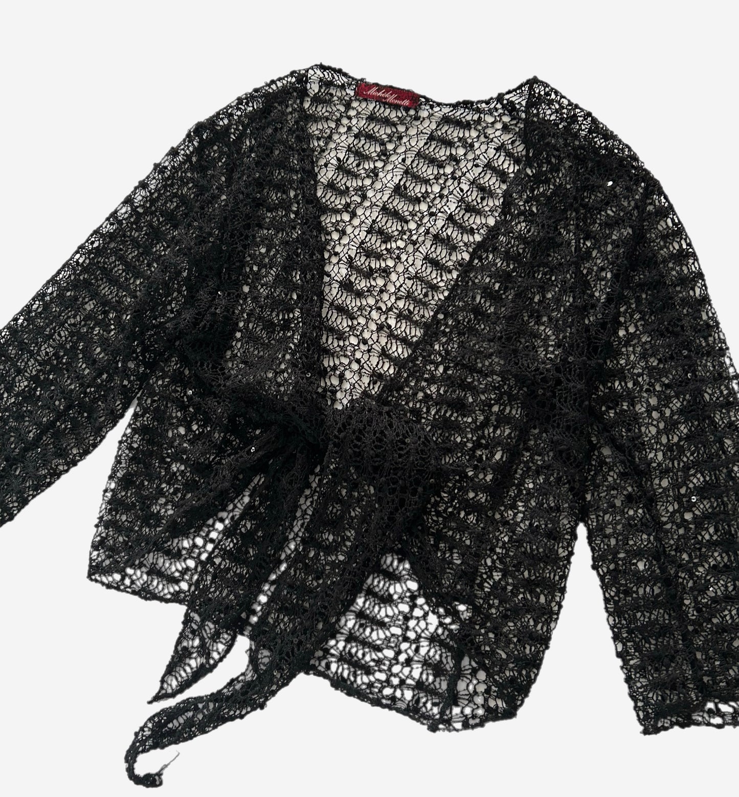 Fairy Black Cardigan Top