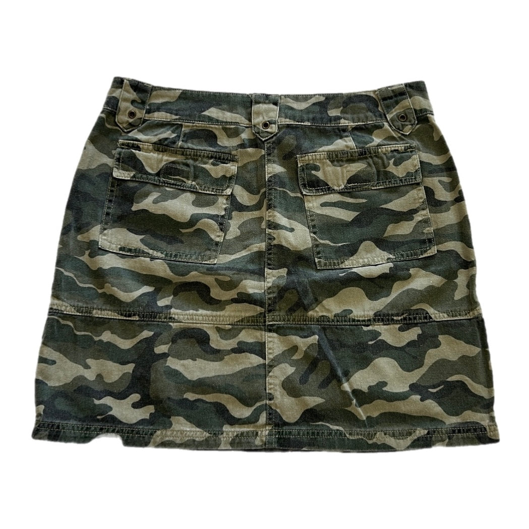 Y2k Camo Mini Skirt