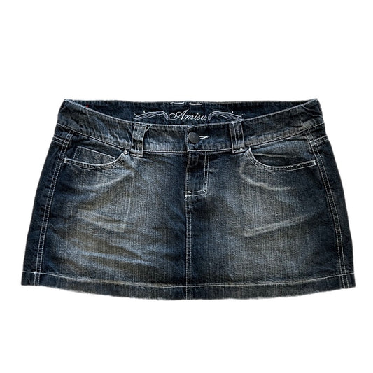 Y2k Mini Denim Skirt