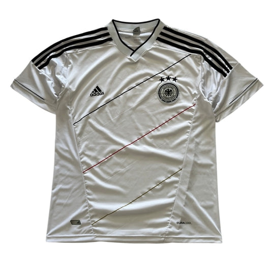 Germany Home football shirt 2012 Soccer Jersey Tee Mens Trikot White