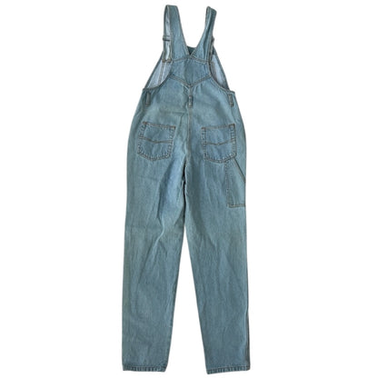 Light Wash 90s Denim Dungarees