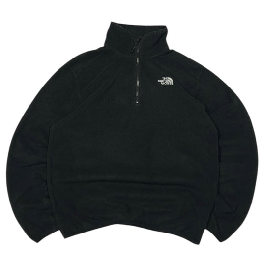 The North Face 1/4 Zip Black Fleece