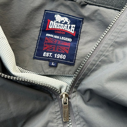 Lonsdale Grey Outdoor Full Zip Jacket