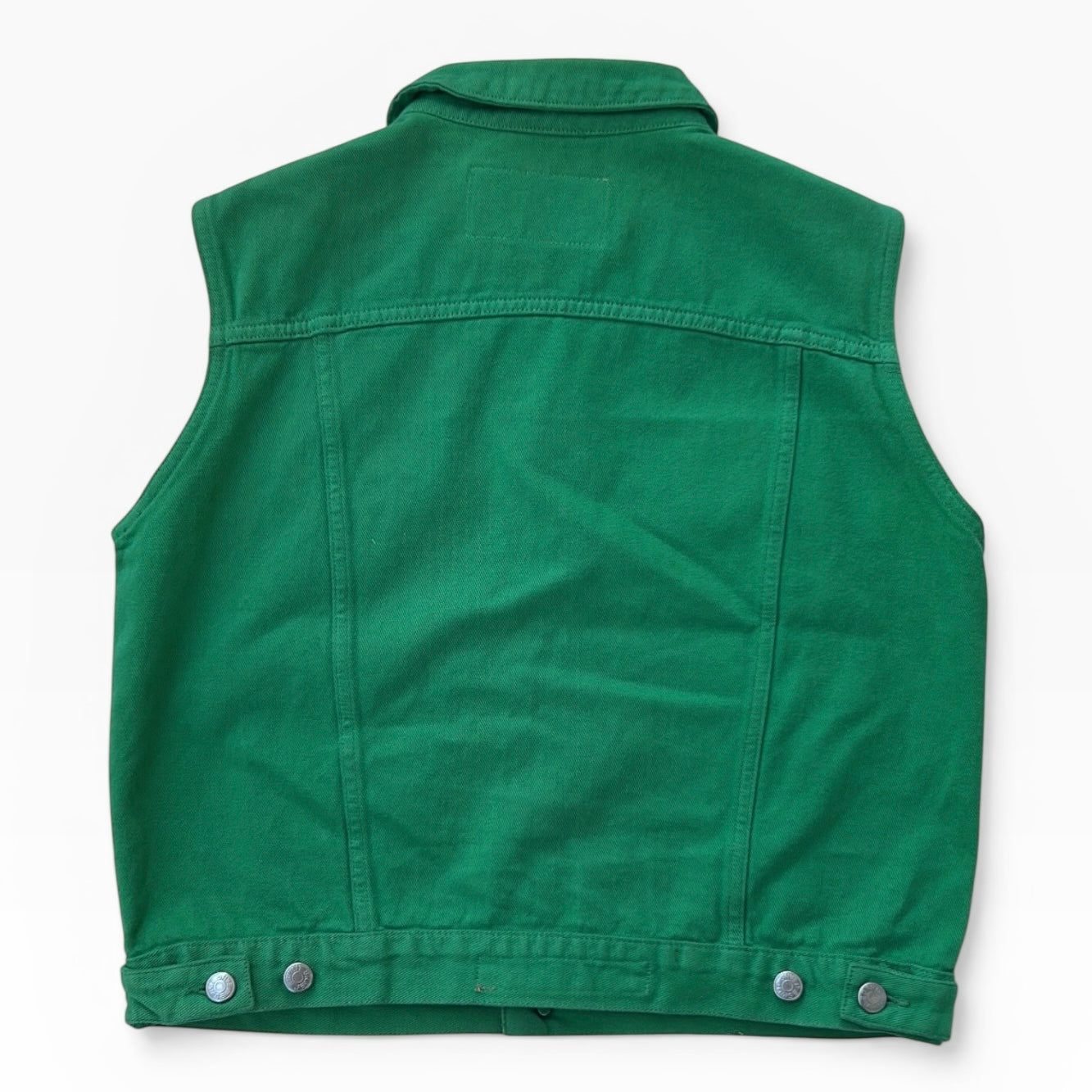 ESPRIT Green denim vest jacket
