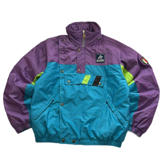 Vintage 1/4 Zip Ski Jacket