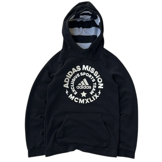Vintage Adidas Mission Black Hoodie