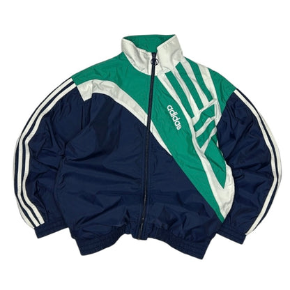 Vintage Adidas Green x Blue Track Full Zip Jacket