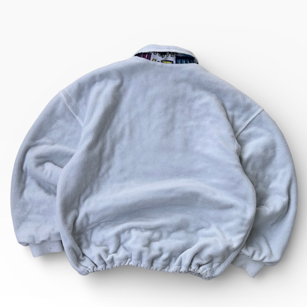 Vintage ODLO 1/4 Zip adjustable Fleece with retro details