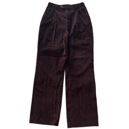 Pleated Corduroy Pants