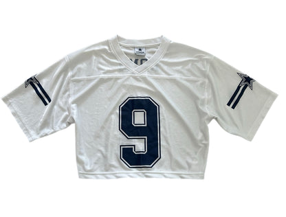 Vintage USA Cropped Jersey Top