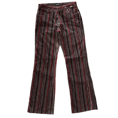 Stripped Corduroy Pants