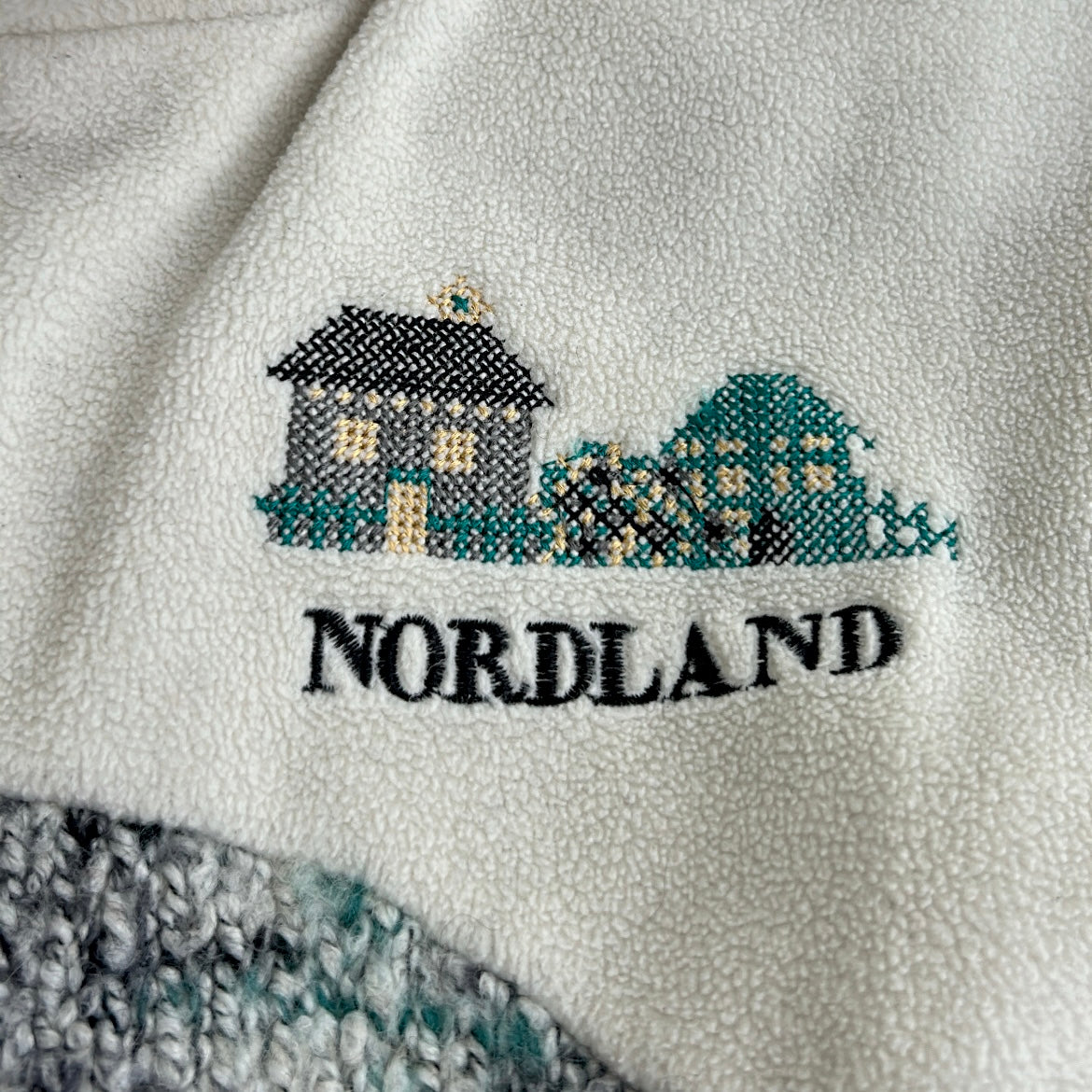 NORDLAND 1/4 Button Up Embroidered Logo fleece