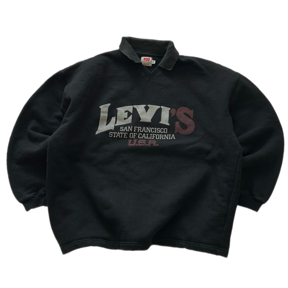 Levis Collar Graphic Sweatshirt