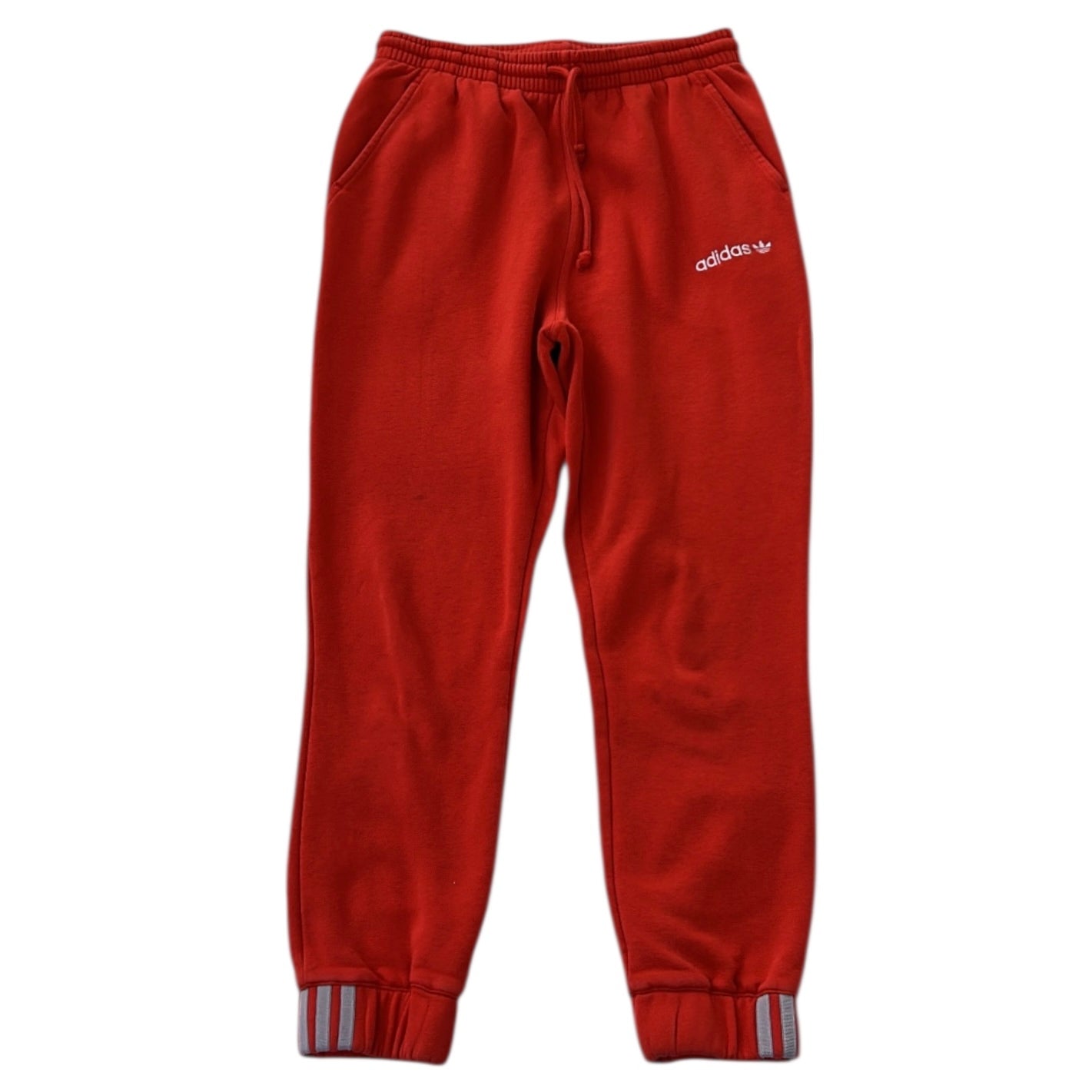 Adidas Red Adjustable Joggers