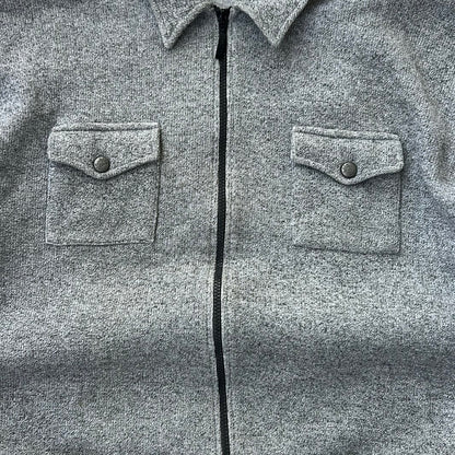 Gymnasium Grey Full Zip Jacket With Front Pockets