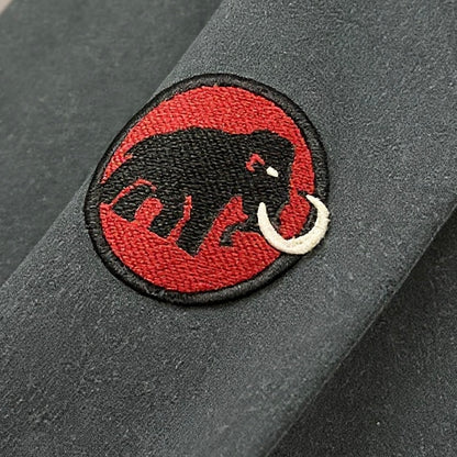 Mammut Black x Red Full Zip Adjustable Hooded Jacket