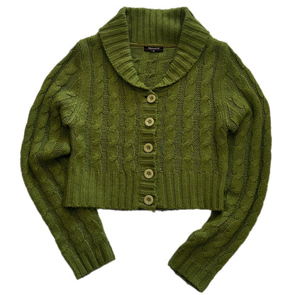 Y2k Cropped Cardigan