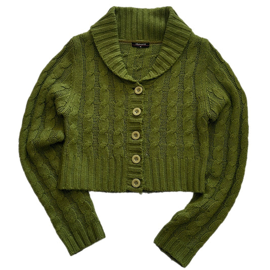 Y2k Cropped Cardigan
